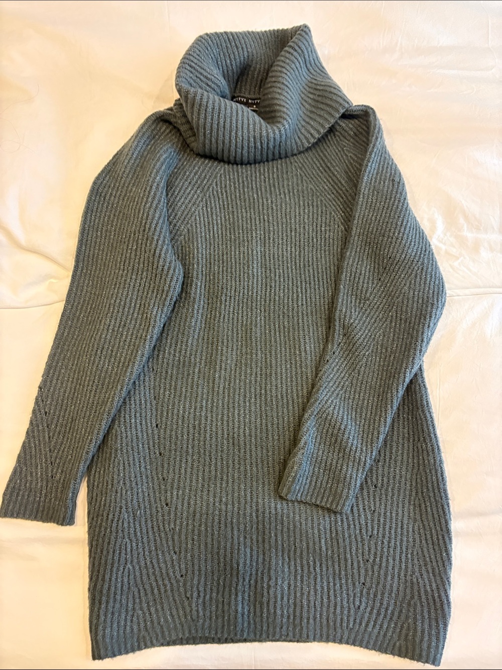 HYFVE green ribbed Sweater Dress